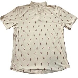Mantra Catalyst Golf Polo Shirt - Birds of Paradise